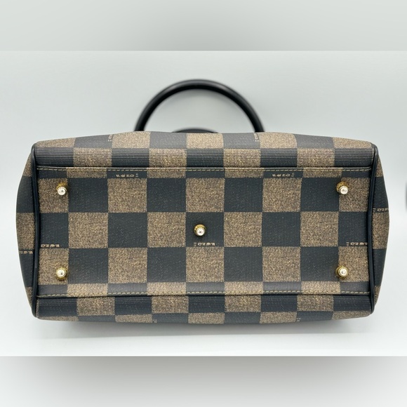 Fendi Pequin Boston PVC Handbag - Picture 16 of 16